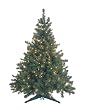 Bethlehem Lights Pre-Lit 4-1/2 Foot Tiffany Christmas Tree