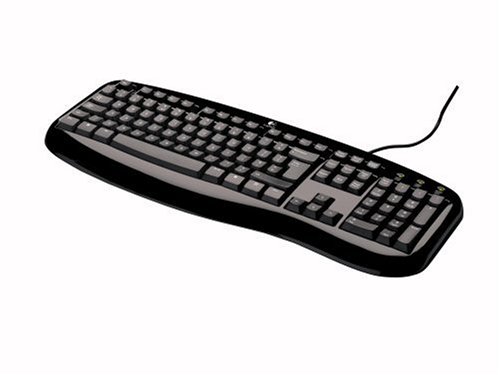 Lautsprecher: Logitech Classic Keyboard PS/2 Tastatrur