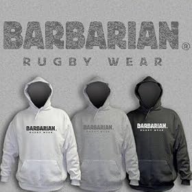 Barbarian Rugby Wear - rugby hoodie by Barbarian Rugby Wear