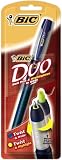 BIC DUO Ball Pen / Highlighter - Blue, Six - 1 Count Packs (6 Pen/Highlighters)