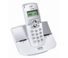 TV Geraete: Topcom Butler 3900 DECT schnurloses Telefon wei�/ silber