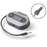 Belkin TuneCast II (FM Transmitter) für iPod, PDA, alle MP3-, CD- oder Kassetten-Player, Computer oder Laptop silber