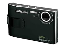 Samsung Digimax i6 Black Digital Camera with PMP, MP3 & 2.4" LCD (6MP, 3 x Optical Zoom)
