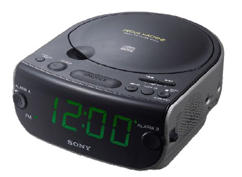 Festplatten: Sony ICF-CD 814 Uhrenradio mit CD