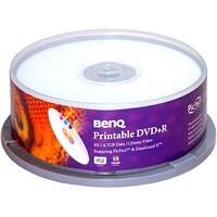 Kamerazubeh&ouml;r: Benq DVD+R 25Pk. DVD+R Rohling 4700 MB 120 Minuten 8 x Speed Spindel bedruckbar