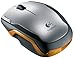 V-400SV V400 Laser Cordless Mouse for Notebooks シルバー&オレンジ