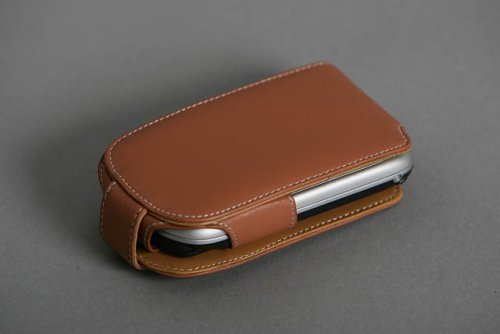 Festplatten: System-S braune Tasche Etui fuer MDA 3, III XDA 3, II, VDA III