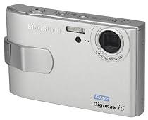 Samsung Digimax i6 Silver Digital Camera (6MP, 3 x Optical Zoom) 2.4" LCD with PMP, MP3