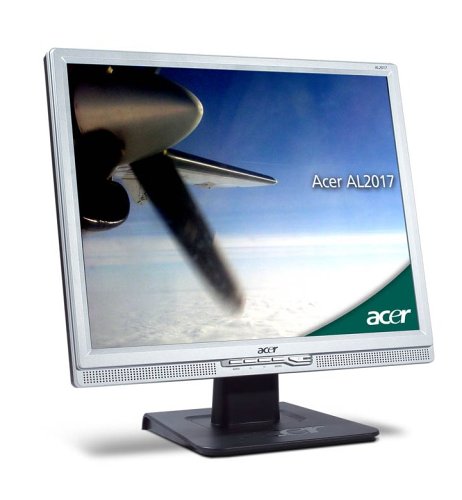 Elektronik Und Foto: Acer AL2017 20 Zoll TFT Monitor silber/schwarz (Kontrast 600:1, 8 Ms Reaktionszeit)