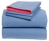 Tommy Hilfiger Jersey Crew Knit Cotton Standard Pillowcase Pair, Nantucket Blue