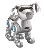 Tekno The Robotic Puppy Silver  :  toy dog gift robotic puppy