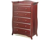 Aspen Five Drawer Chest In Cherry