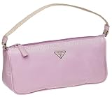 Prada Women's Small Rectangle Nylon Bag, Lilac