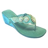 N.Y.L.A. Womens Clavelle Wedge Thong