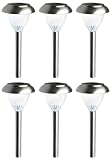 Westinghouse Tipton Solar-Powered Outdoor Pathway and Landscape Lights, Set of 6