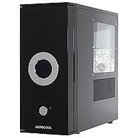 Elektronik und Foto: AeroCool CoolView Schwarz PC Geh�use Minitower 10 x 5.25 Schwarz