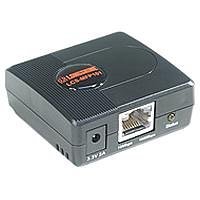 Lautsprecher: Longshine LCS-MFP101 Print Server Fast Ethernet RJ45 1 x USB