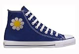 Chuck Taylor All Star Hi Top Custom with White Flower