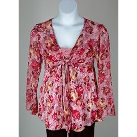 Summer Fall Cami and Shrug Maternity Blouse Set by B.Sport