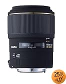 Sigma 105mm f/2.8 EX DG Medium Telephoto Macro Lens for Olympus and Panasonic SLR Cameras