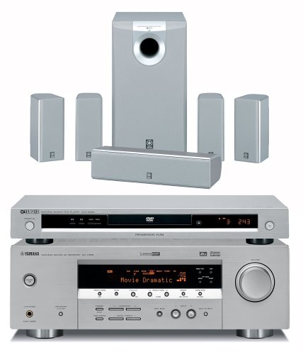 Rohlinge: Yamaha AV-PACK 106 (RX-V 359/DVD-S 559/NS-P 110) Kompaktanlage titan