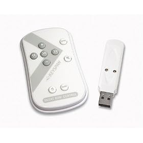 rf remote for apple front row software that can extend the range of operation to 60 feet