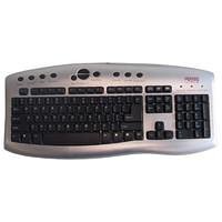 Festplatten: Sansun SN-118 Tastatur schnurlos 105 Tasten MS W98 D + Maus Silber