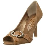 Nine West Womens Clare Tailored Open Toe Pump