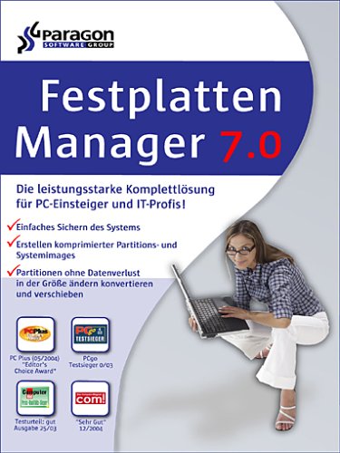 Projektoren: Paragon Festplatten Manager 7.0