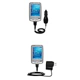 Car / Auto and Wall / AC Essential Charger Kit w/ Tip Exchange for the HP iPaq hx2495 - Gomadic Brand