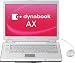 TOSHIBA dynabook AX/840LS (Cel-M370 512MB 80GB DVD�}R DL15.4�^���C�h)[PAAX840LS]