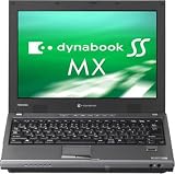 TOSHIBA dynabook MX/395LS (CoreDuoT2300 512MB 80GB DVD�}R DL 12.1�^���C�h)[PAMX395LS]
