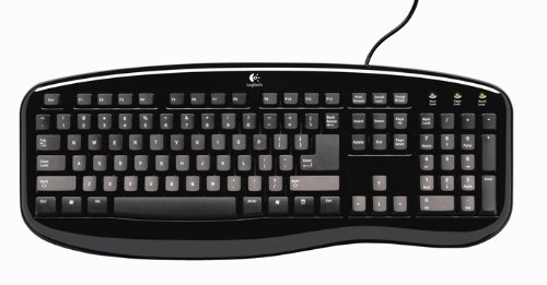 Lautsprecher: Logitech Classic Keyboard OEM Tastatur