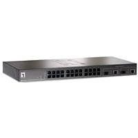 Digitalkameras: Digital Data LevelOne GSW-2690 ProCon Stacking Switch Switch Fast/Giga 24 x RJ45 10/100 + 2 x RJ45 1000BT/MiniGBIC 19
