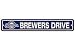 MLB Drive Street Sign - Milwaukee Brewers