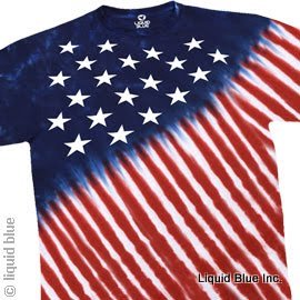 ARMED FORCES T-Shirt - Stars and Stripes (Tie-Dye) by Armed Forces