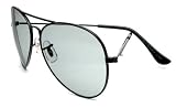 Classic Aviator Sunglasses with Corning XDF PHOTOCHROMATIC Lenses