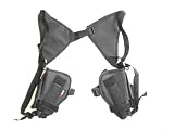 Double Draw Shoulder Holster Black
