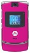Motorola RAZR V3 Magenta Pink Phone