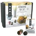 Numi's Bouquet Bamboo Gift Set with Clear Teapot and Nine Flowering Teas