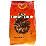 Ener-G Foods Wylde Sesame Seed Pretzels, 8-Ounce Bags (Pack of 12)