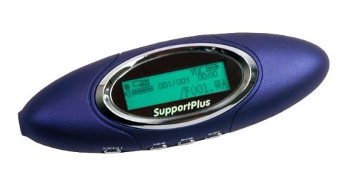 Festplatten: Support Plus Tragbarer SP-MP 324 A MP3-Player 1 GB inkl. USB Flash Drive und Sprachaufnahmefunktion