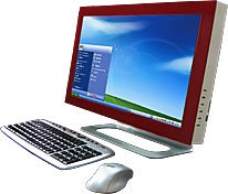 Digitalkameras: Demolux Galaxy: PC und 22 Zoll LCD, PCI Express f�r 3D Spiele, DVB-T Karte f�r TV-Empfang