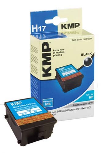 Kompaktanlagen: KMP H17 Tintenpatrone schwarz ersetzt HP C5011DE