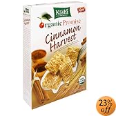 Kashi Organic Promise Cinnamon Harvest Cereal, 17.5-Ounce Boxes (Pack of 6)