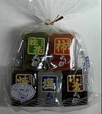 Sugimotoya Okonomi Yokan - Tranditional Japanese Sweet Bean Paste Jelly Cakes - 5 Flavors (Matcha, Persimmon, Read Bean, Salty, Cream) - 14.1 Oz -- Buy 3 Get a Free Bag of Kasugai Pea!
