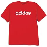 adidas Mens Slim-Fit Linear Logo Tee