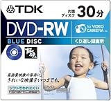 TDK DVD-RW�r�f�I�J�����p�Ж�30�� ���d�u���[���[�x�� DVD-RW30HCBLS