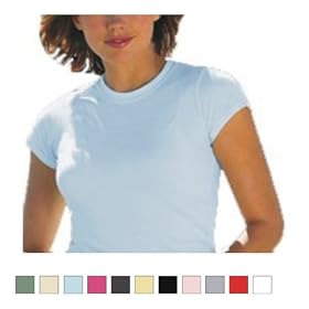 Anvil - Ladies' Semi-Sheer Crewneck Tee (379) by Anvil