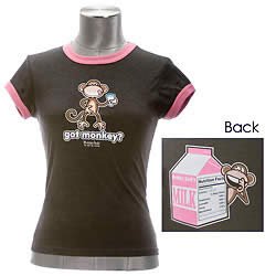 Click here to buy Bobby Jack Got Monkey Screen Tee by Bobby Jack.